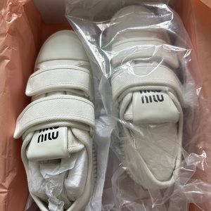 Miu Miu white sneakers